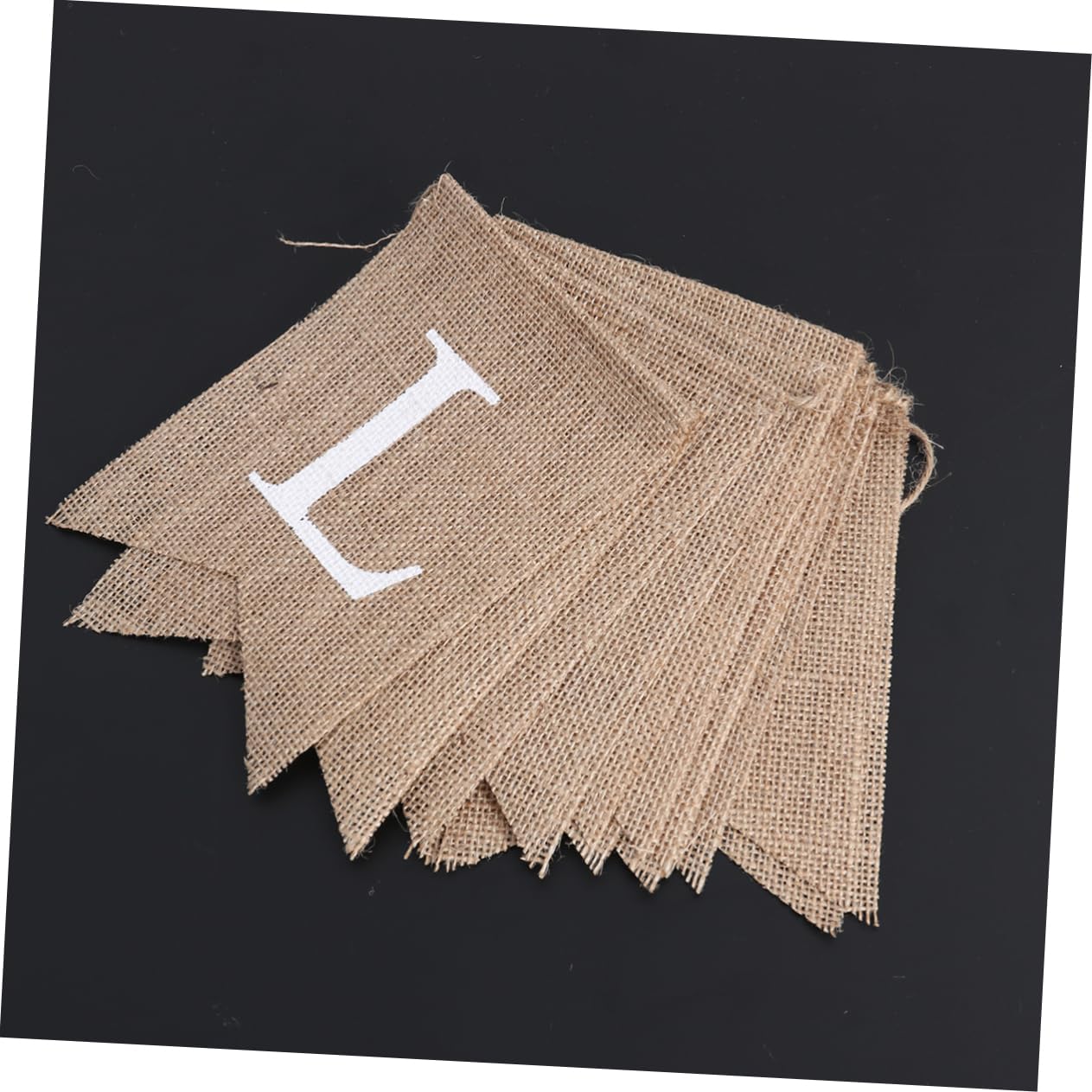 Alipis 3 Stücke 2 8 M Wimpelkette Banner Für Hochzeit Dekorationen Girlande Hochzeit Party Banner Sackleinen Schwalbenschwanz Fahnen Romantische Feier Decor