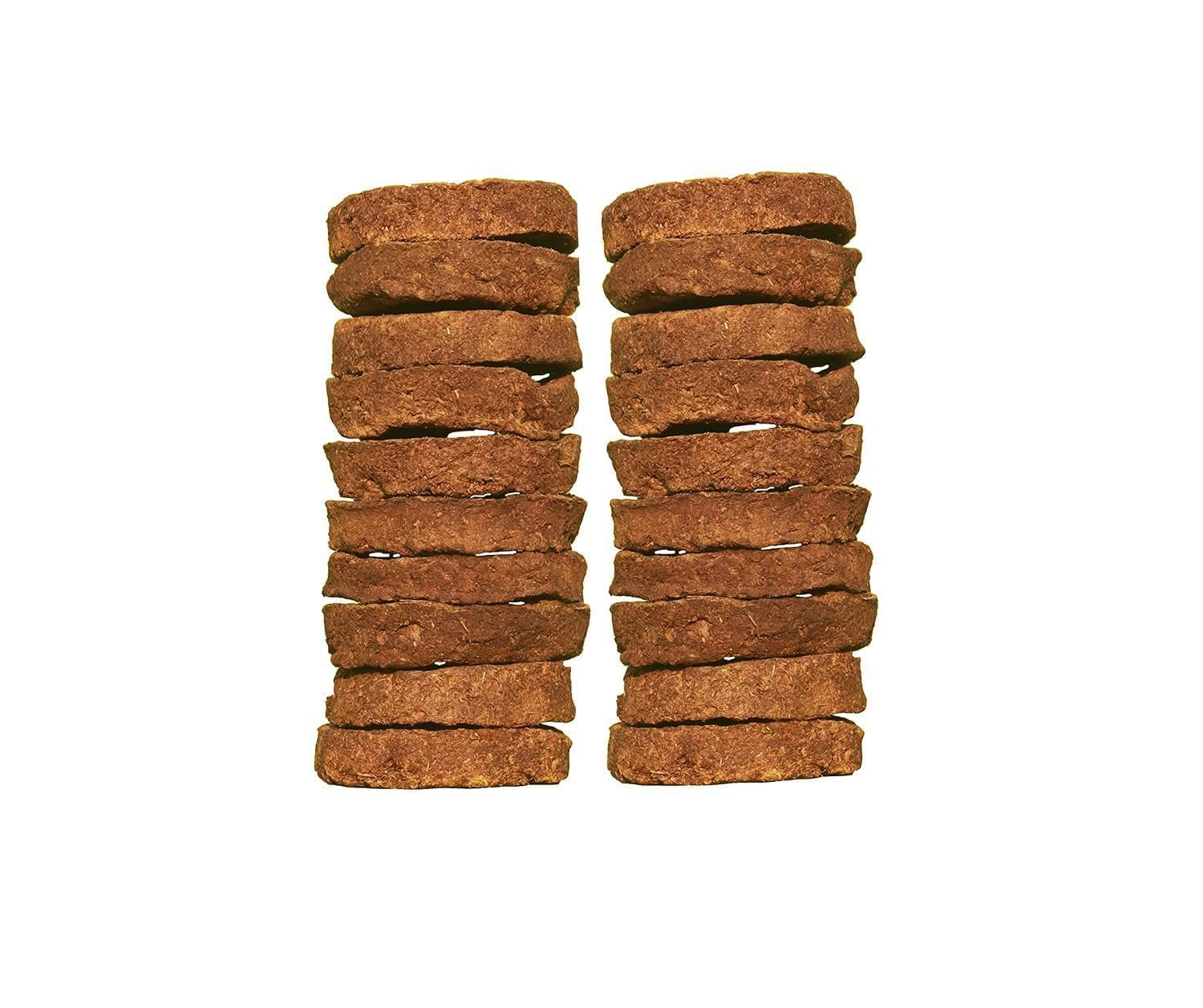 Jeevan Ghutti Puja Ghar Pure & Original Desi Cow Dung/uplay/kande | Natural Holy Cow Dung for Pujan, Hawan & Religious Ceremonies | Round 3 Inch, Eco-Friendly, Smokeless Fuel for Spiritual (10)-image-28