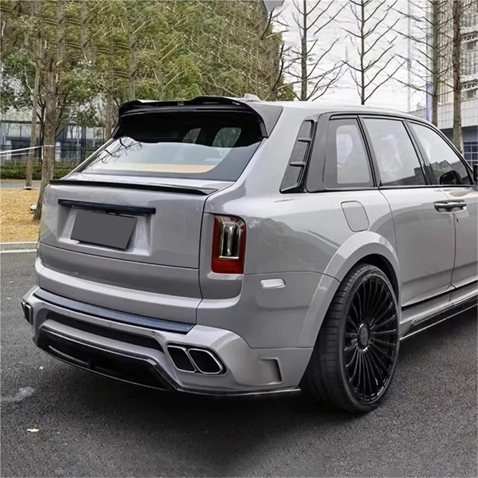 Dla Rolls Royce Dla Cullinan 2018-2025 Skrzydło Na Klapie Spoiler Bagażnika Lotka Tylny Dekoracja Zewnętrzna Samochodu Spojler Tylny Trunk Wing