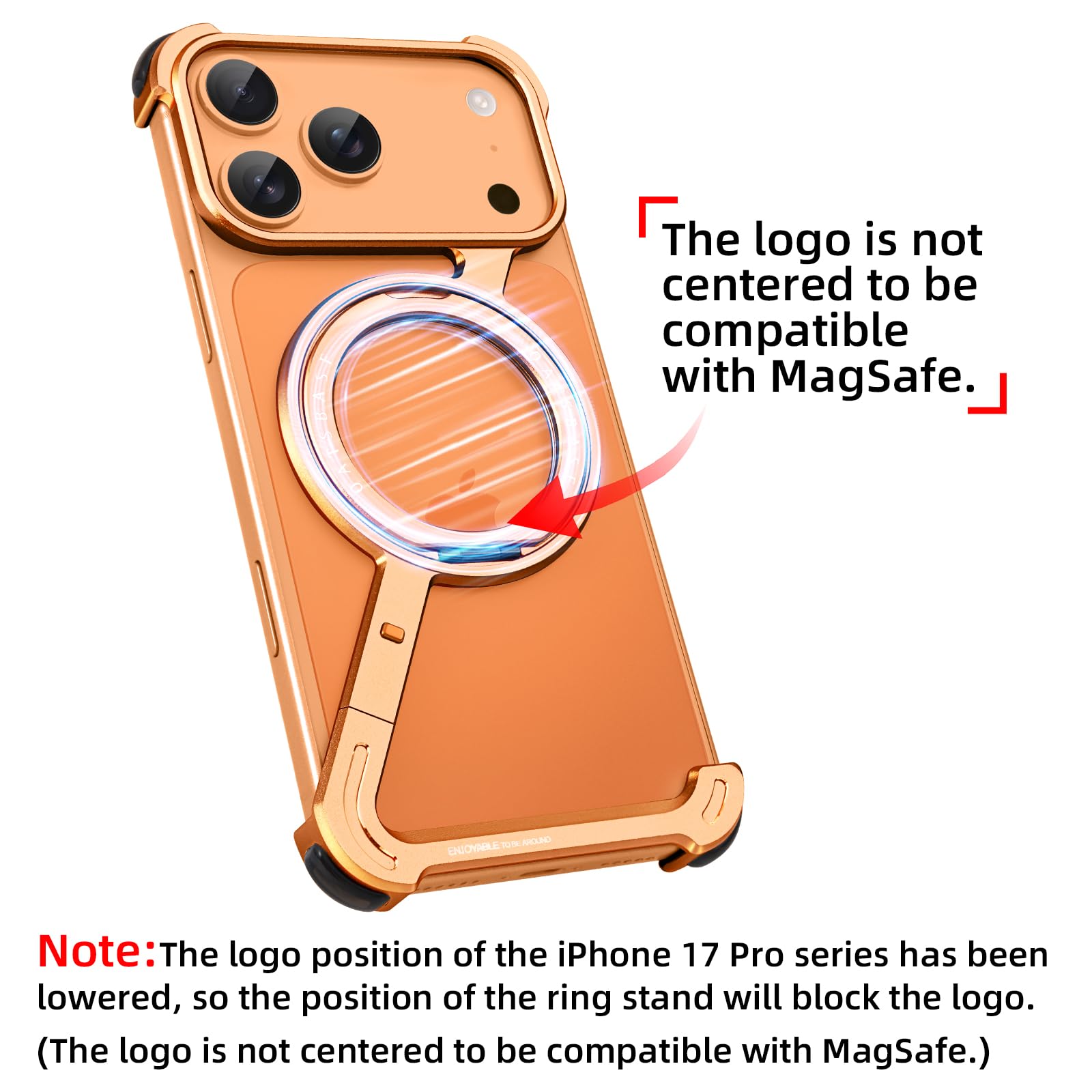 Amazon.com: OGRANEE Z Metal Case for iPhone 17 Pro Max Frameless