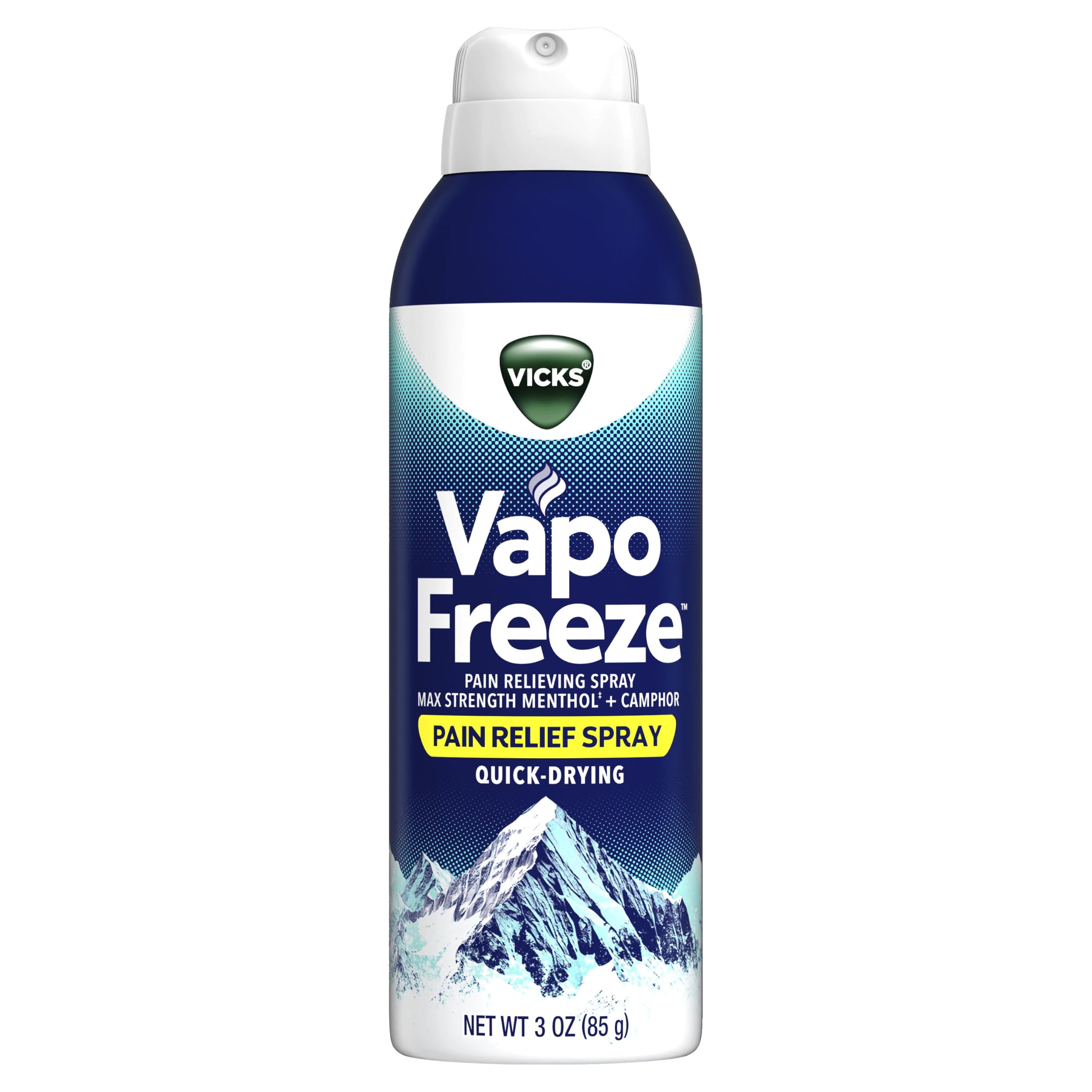 Vicks VapoFreeze Menthol Pain Relieving Spray 3oz, for Muscles & Joint Pain Associated with Arthritis, Simple Backaches, Strains, Sprains, Bruises, Vicks Vapors, Penetrating Formula — Amazon image 12