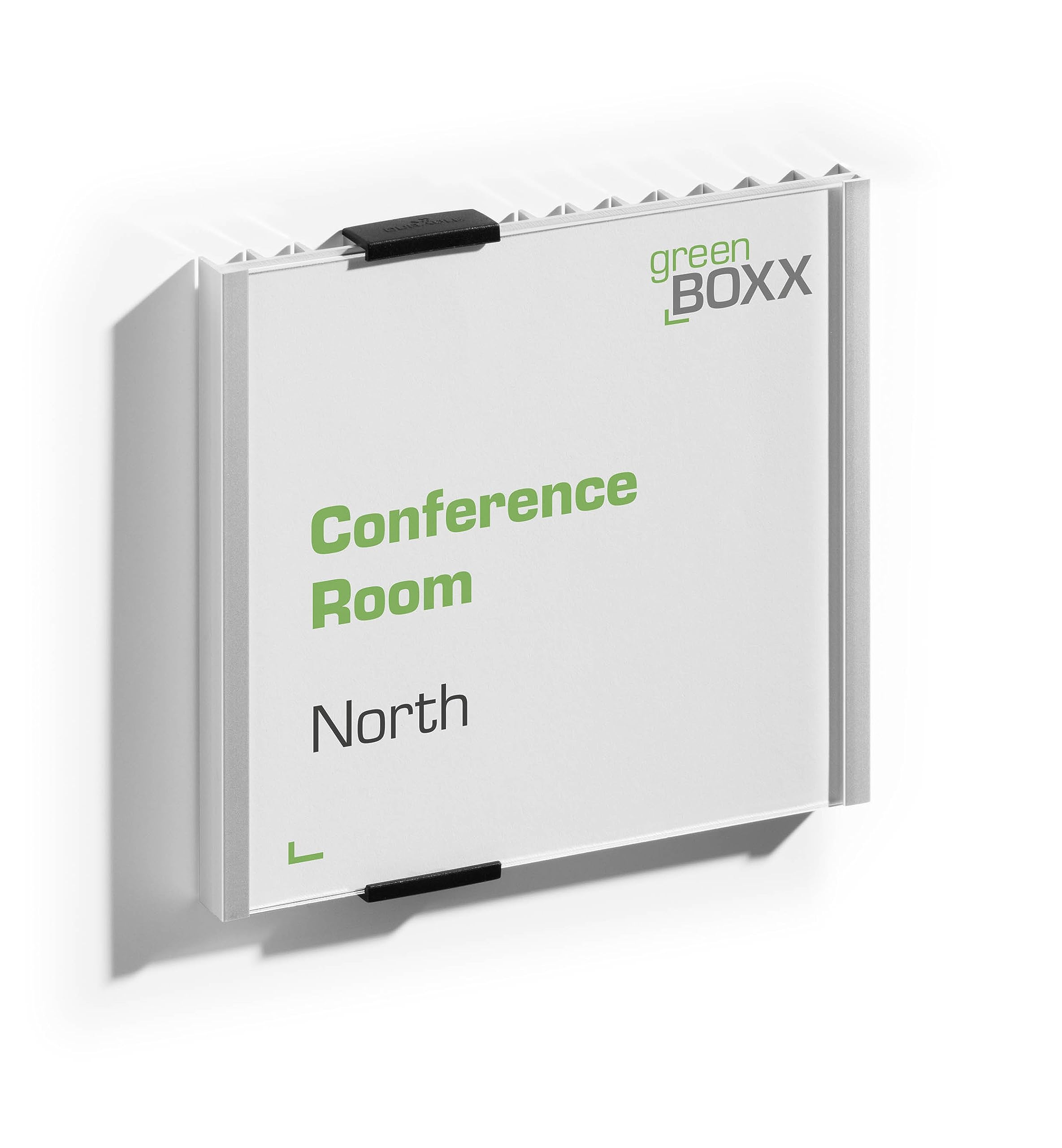 Durable Information Sign 149 x 148.5 mm Silver, Door and Wall Sign, Includes Fittings, Ideal for Offices, Hotels, Public Buildings, etc.