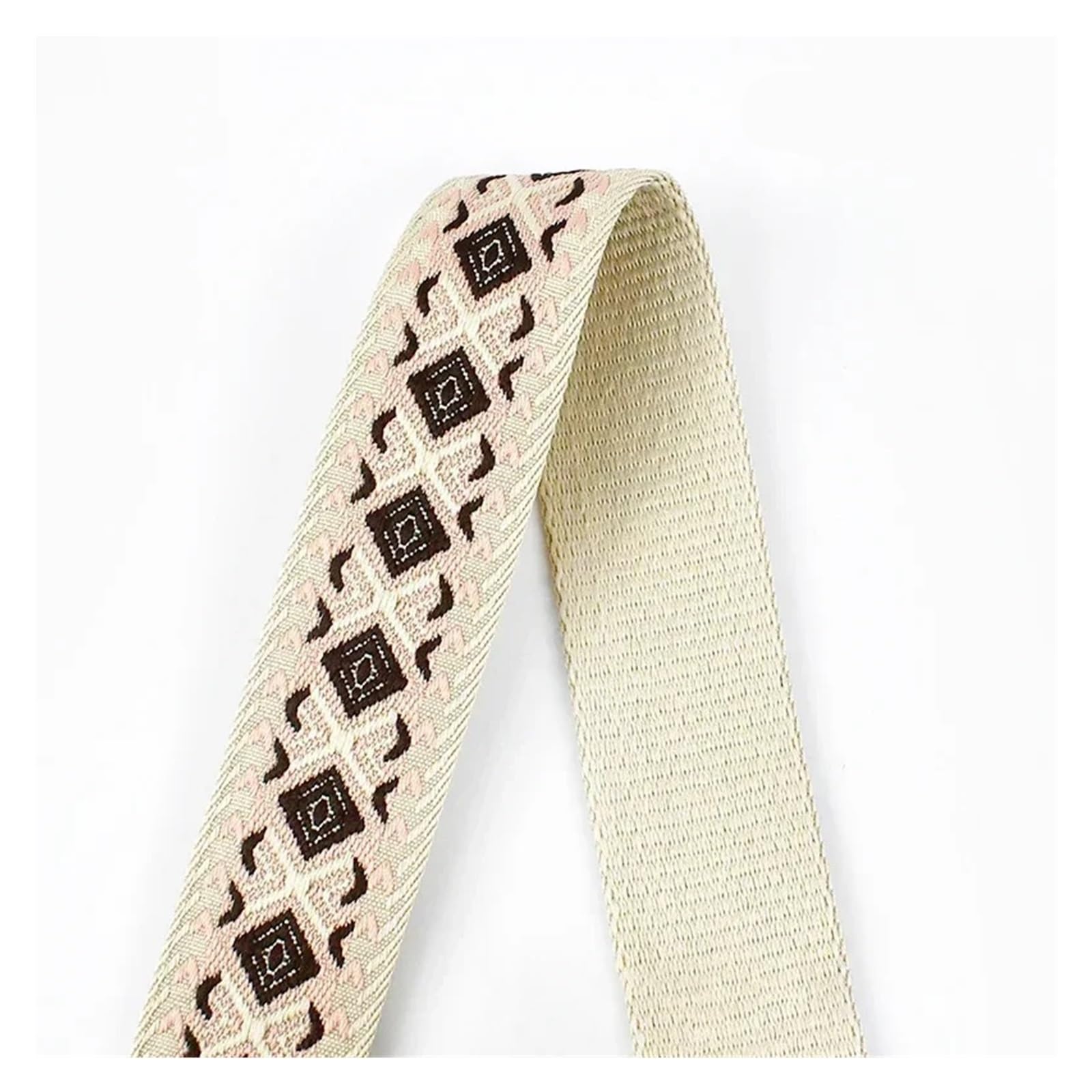 1-5Meters 38/50mm Jacquard Webbing Tape 1.8mm Thick Bags Strap Ribbon Band for Sewing Clothing Luggage Belt Material Accessories(10-38mm,1Meter)