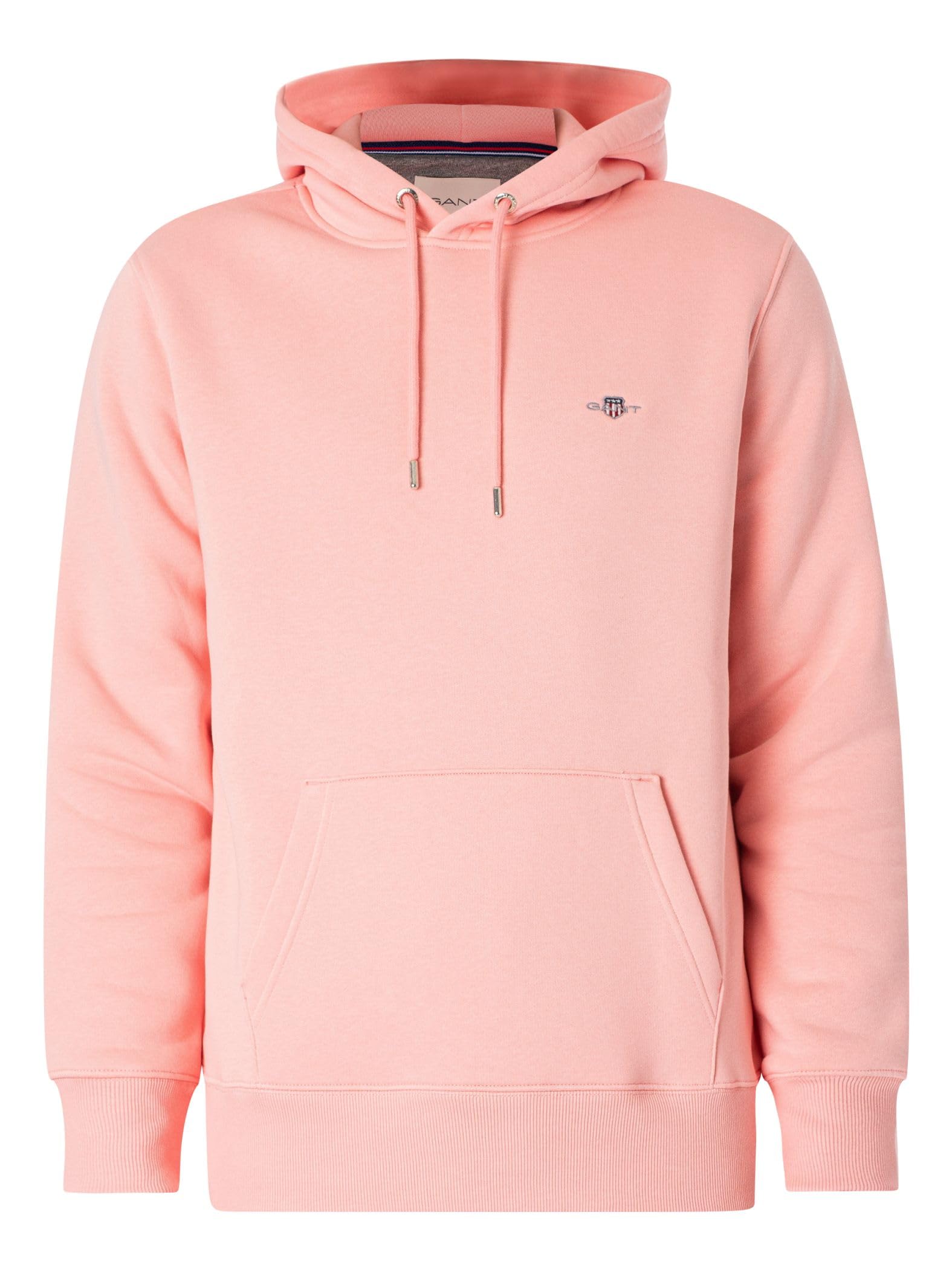 GANT Męski Bluza Z Kapturem Regular Shield, Bubbelgum Pink