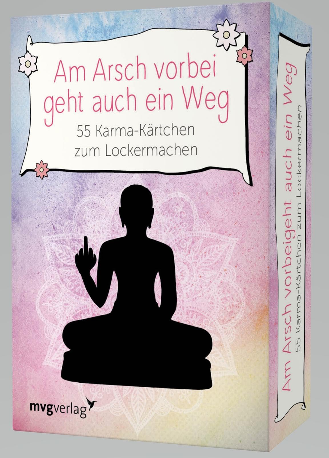 mvg Verlag Am Arsch vorbei geht auch ein Weg– 55 Karma-Kärtchen zum Lockermachen