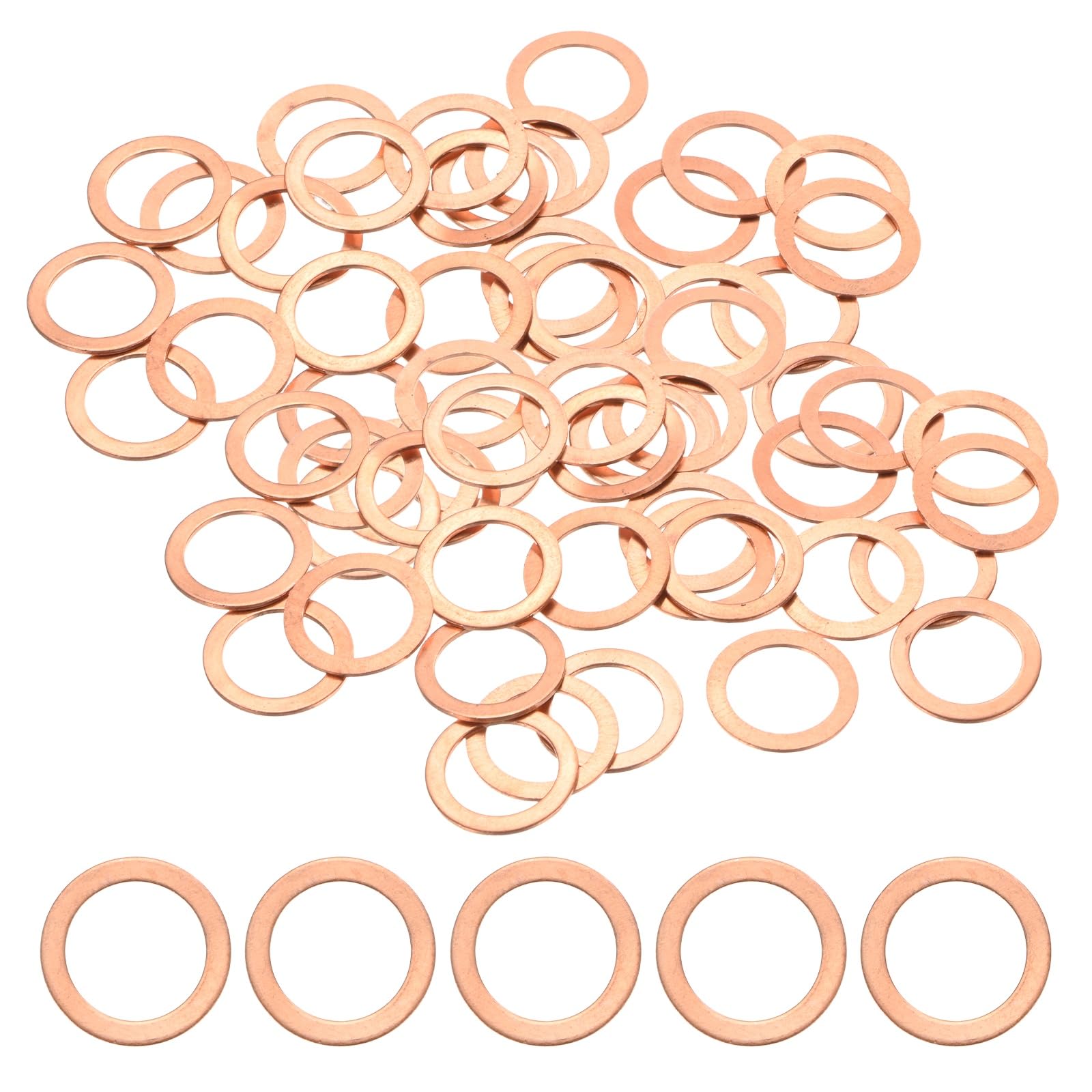 M METERXITY 60-Pack Copper Washers