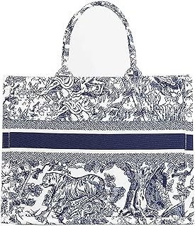 MOMEITU Fashion luxury tote bag cotton linen one shoulder handbag large capacity jacquard embroidery retro exquisite graffiti