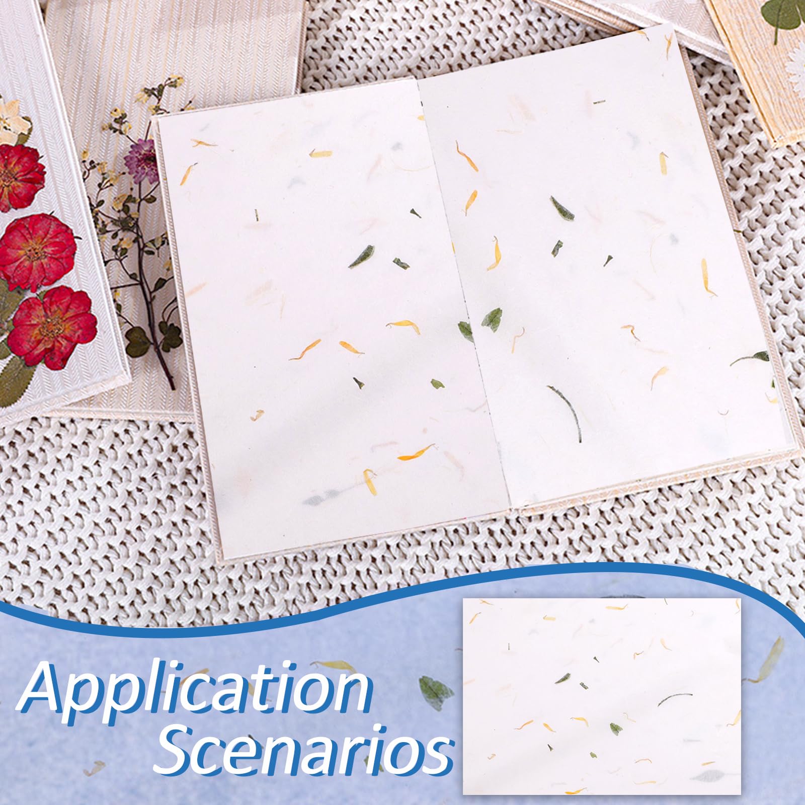 Lot De 50 Feuilles Papier De Riz A4 - Papier De Mûrier Naturel Pour Calligraphie, Peinture, DIY