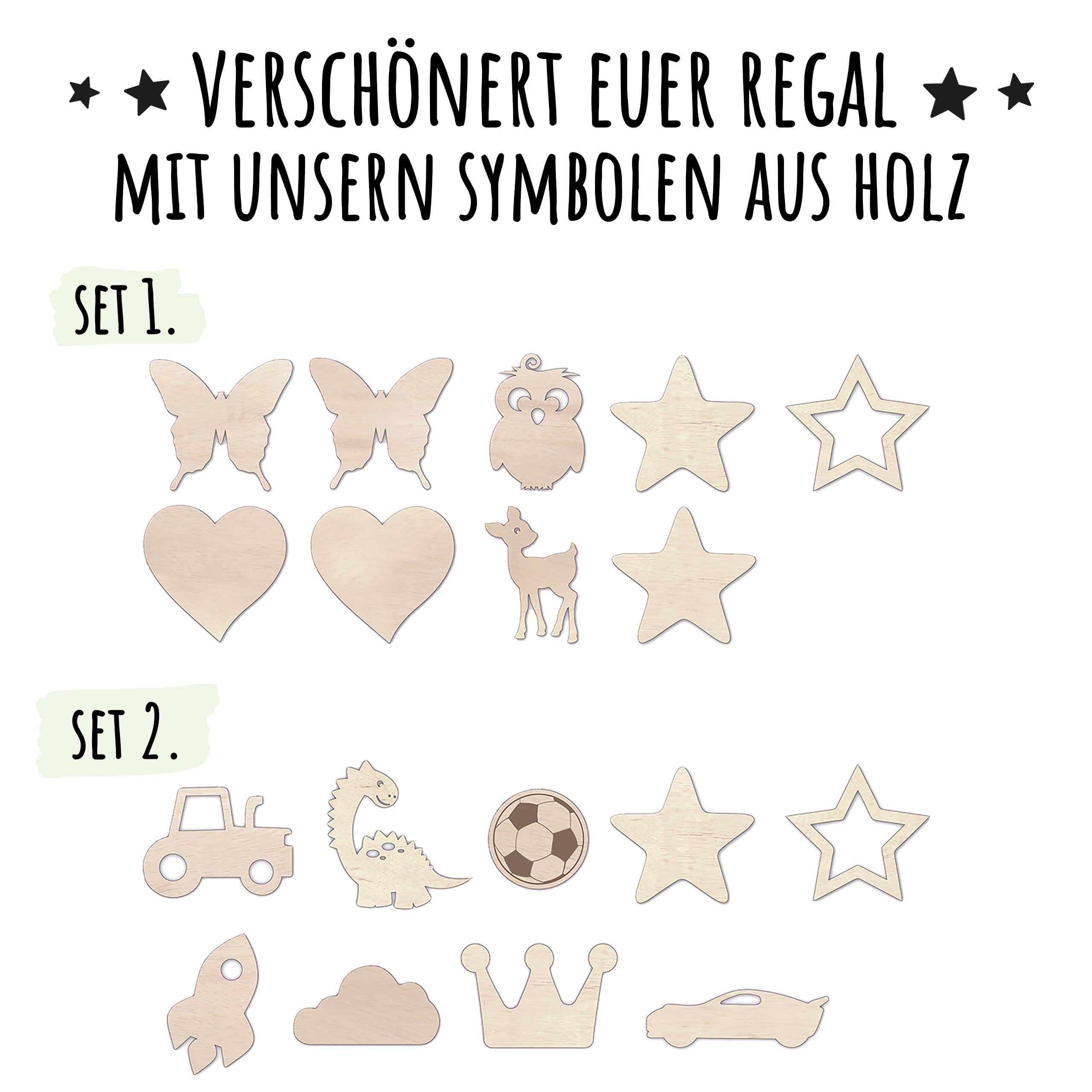 Holzura Tonie Regal für Toniebox, Toniebox Regal personalisiert mit Name und Holzsymbolen, Tonie Aufbewahrung (Buchstabe L)