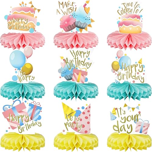 Vista 8 de 9 centros de mesa de panal de rosas rosas para niñas, decoración de baby shower, centros de mesa de nido de abeja para niñas, decoración de mesa, es