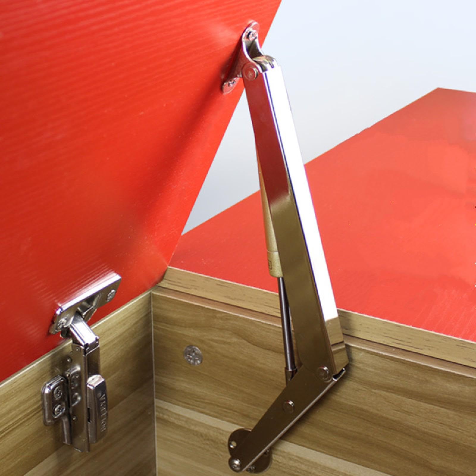Amortyzatory sprężynowe hydrauliczne 60/100/150n Podnośnik drzwi Podpora zawiasów szafek kuchennych Podnośnik mebli (100N (10kg))