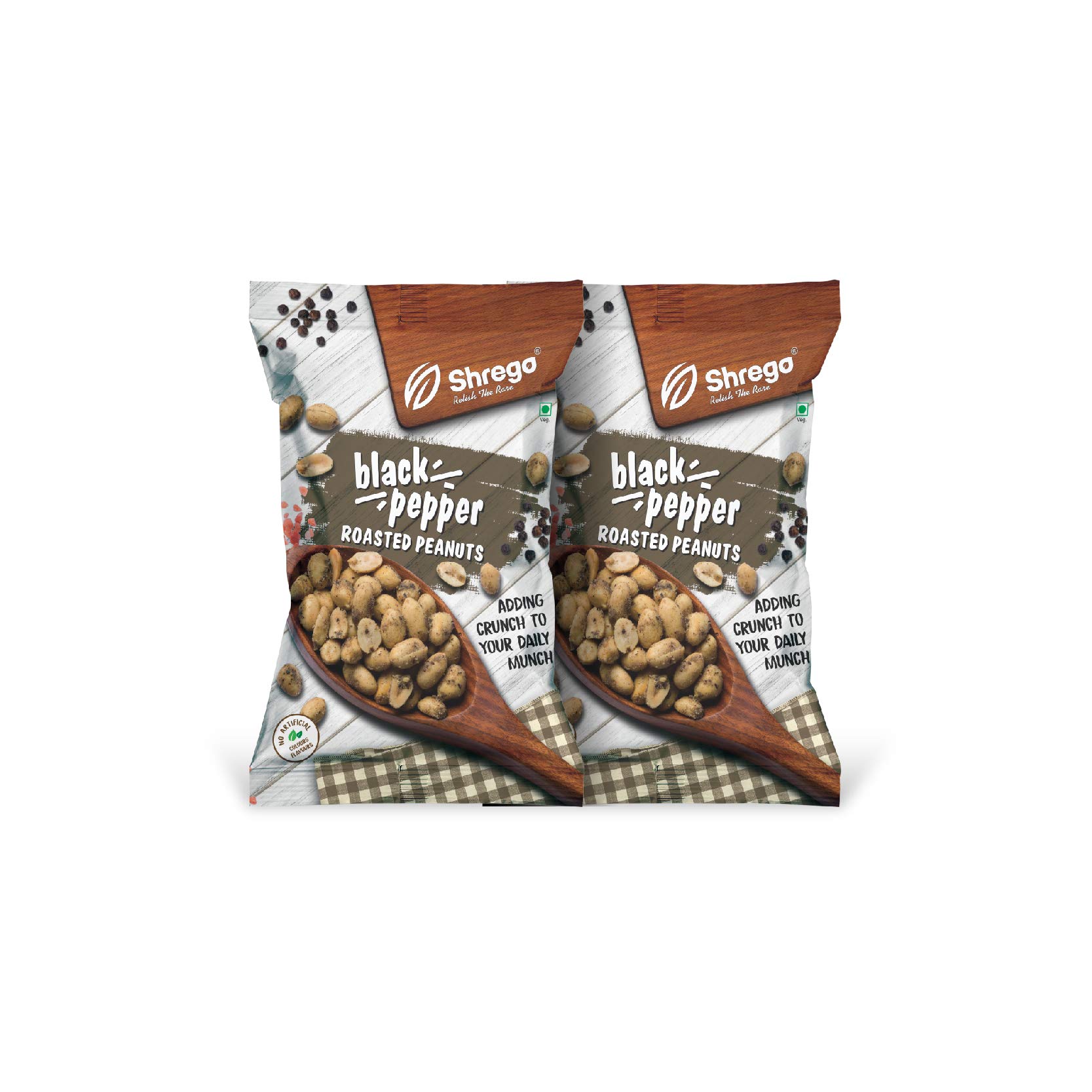SHREGO Black Pepper Roasted Peanuts, Healthy Namkeen and Snacks, Pack of 2, 280G (2X140G) (B08FH4SWVX) Amazon Price History, Amazon Price Tracker