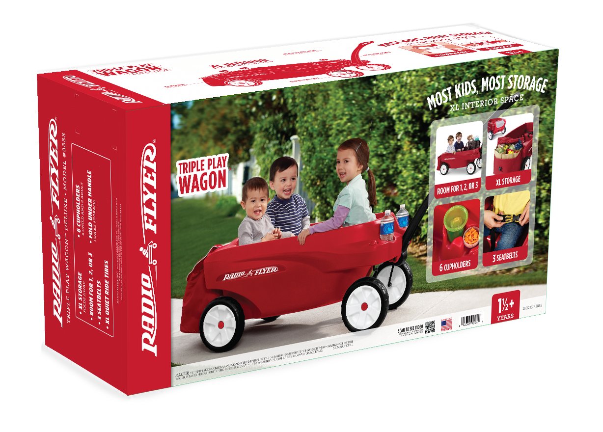 Radio Flyer 3333, Red - Buy Online 