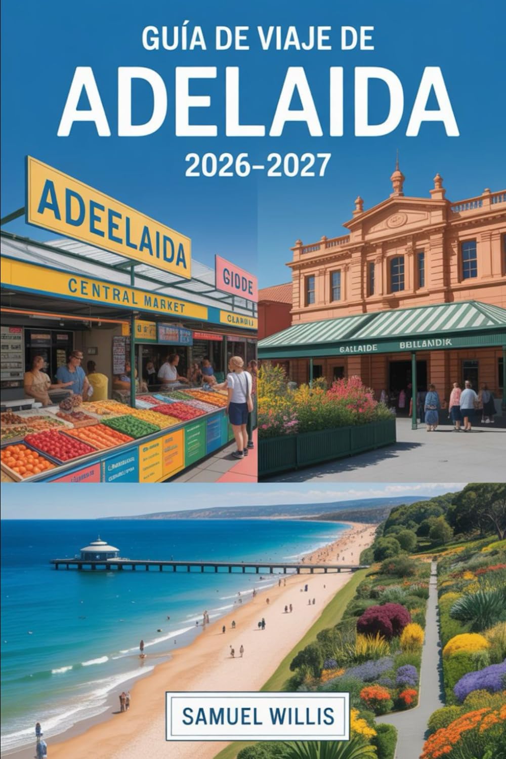 GUÍA DE VIAJE DE ADELAIDA 2026-2027: Guía para visitantes primerizos de Adelaida, Glenelg Beach, Barossa Valley, Adelaide Hills, Kangaroo Island, ... vino y experiencias de Australia del Sur