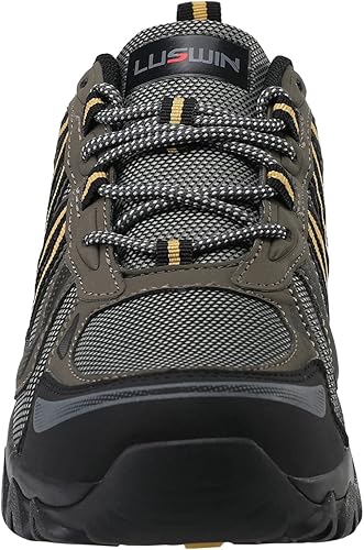 Miniatura 2 de LUSWIN Zapatos de senderismo para hombre transpirables antideslizantes duraderos para senderismo ligeros