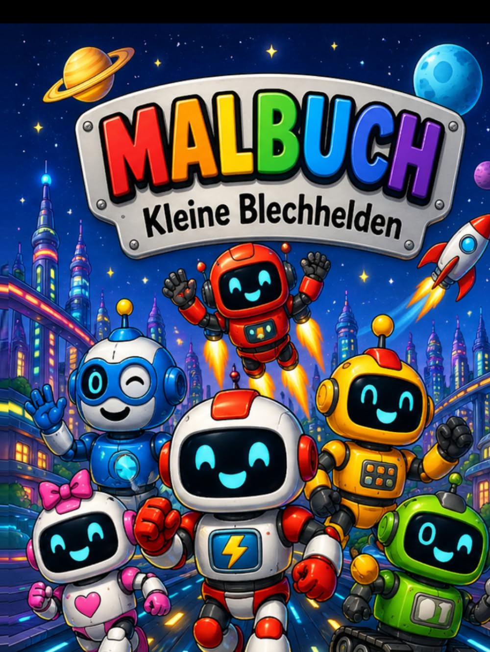 Malbuch Kleine Blechhelden (Die Welt zum Ausmalen)