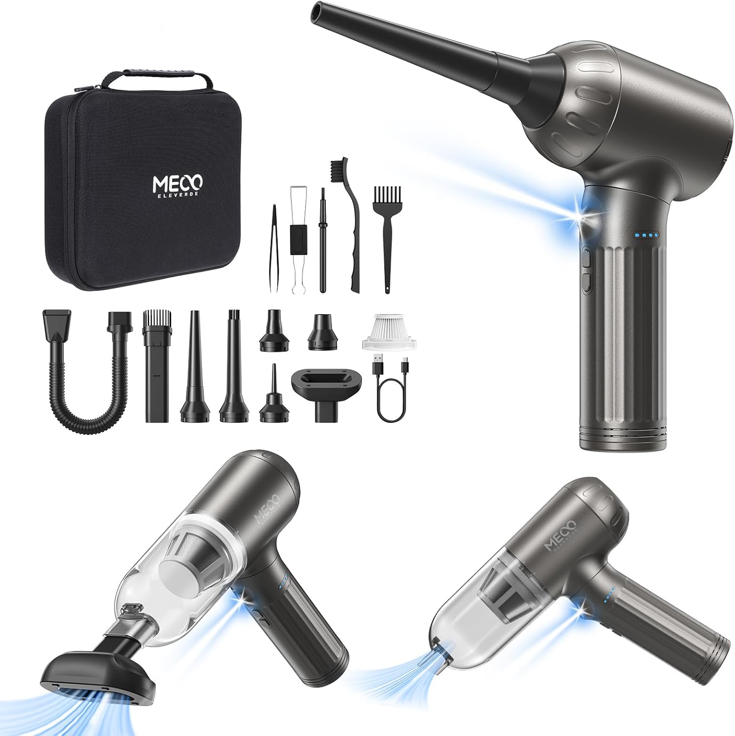 Soplador Meco Eleverde 4 en 1 por 24,99€ usando el #código: ASHIWY2G