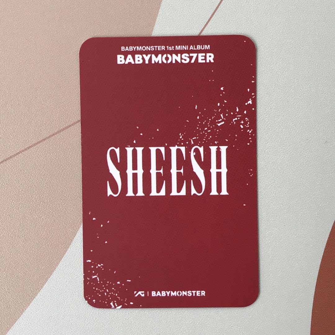 Amazon.co.jp: BABYMONSTER sheesh サノク ベビモン ラミトレカ1枚  