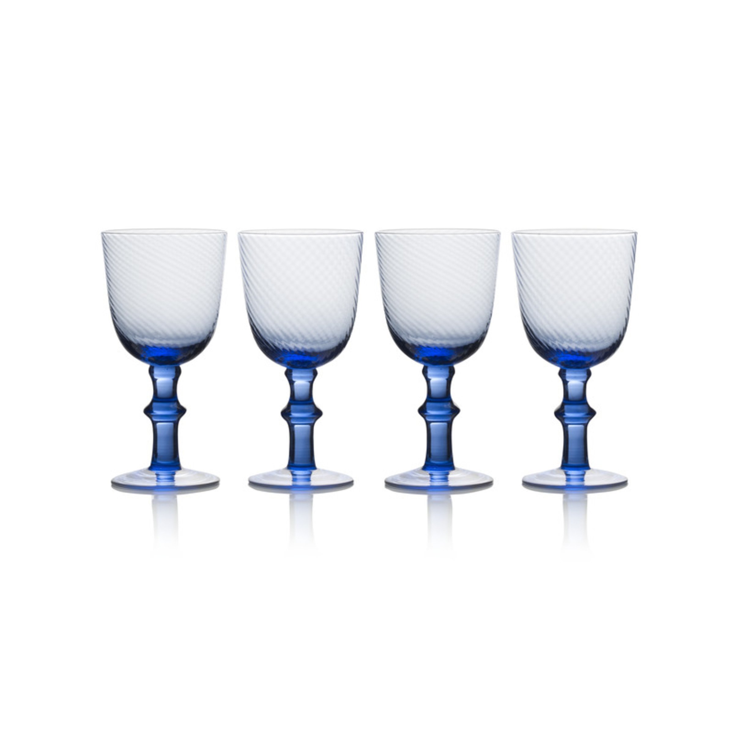 Mikasa Goblets, Blue