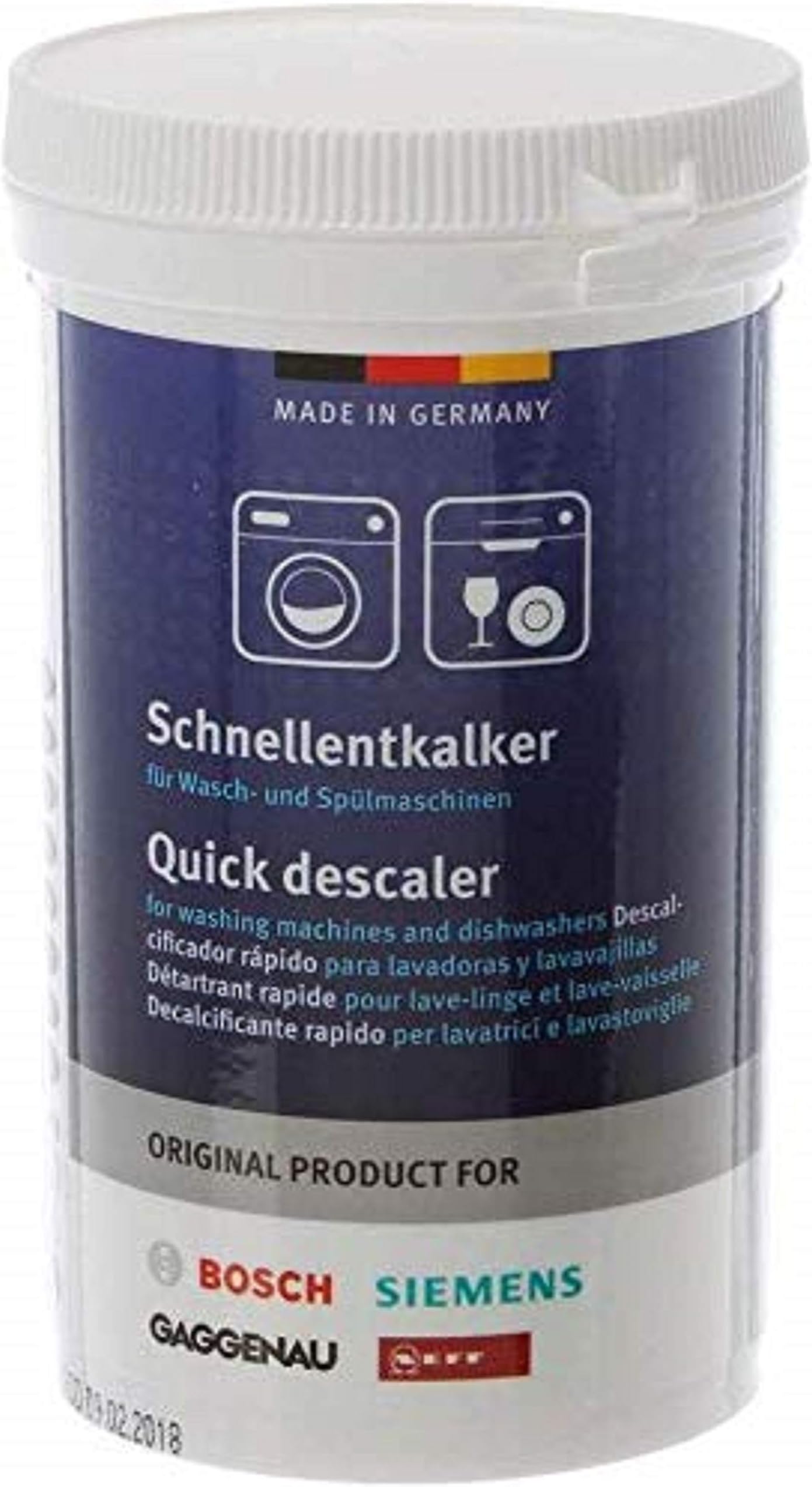 Bosch Neff & Siemens Washing Machine & Dishwasher Anti Limescale