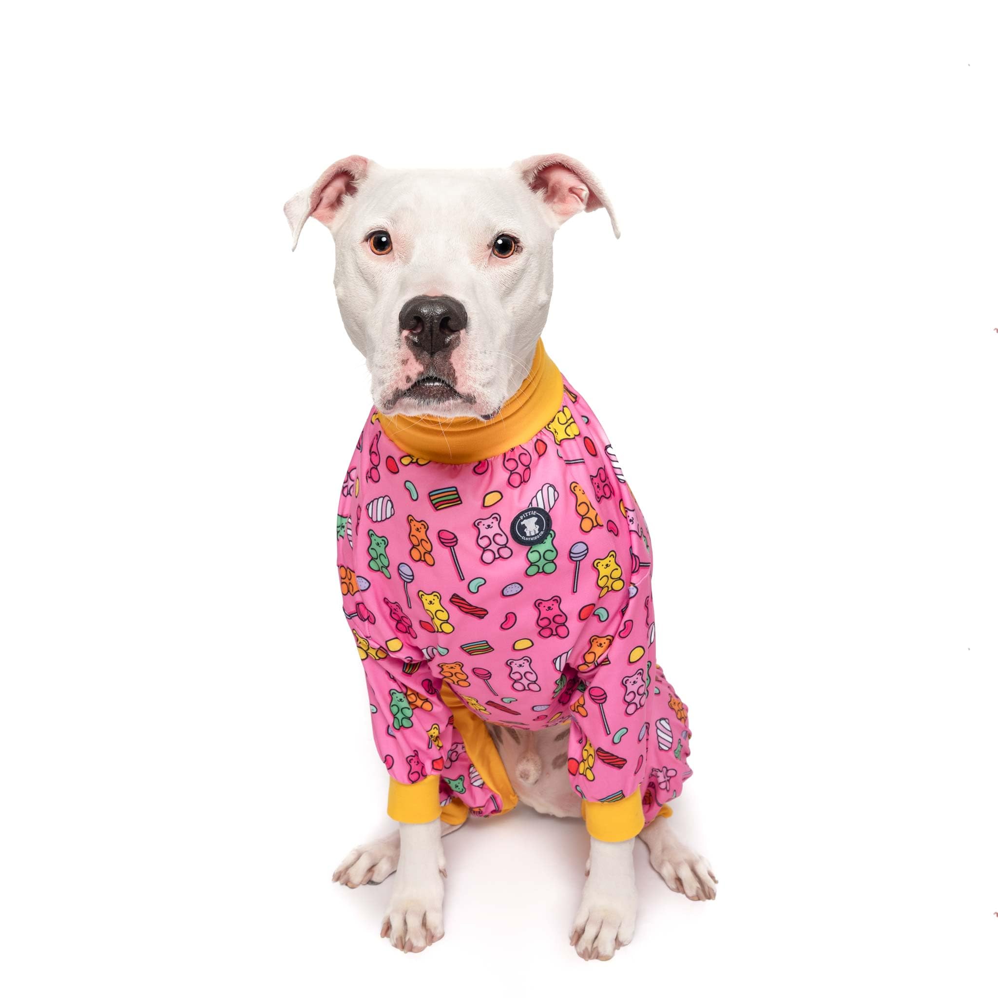 Pitbull Pajamas Large Dog Clothes For Pitbulls Dog Shirt Pit Bull