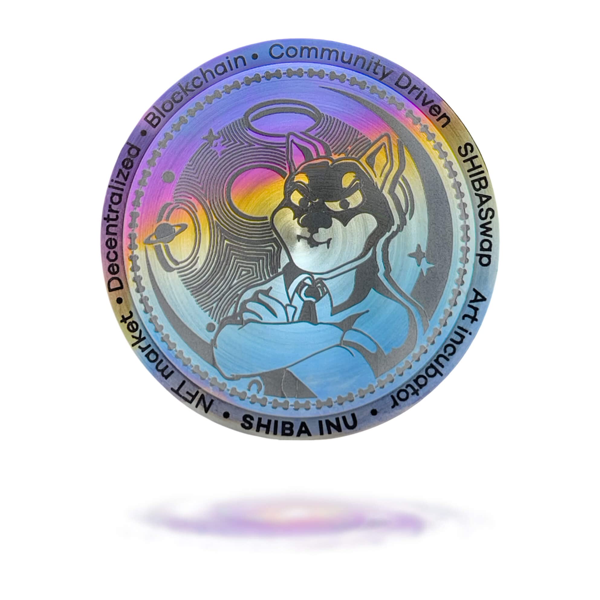Amazon.com: Cryptochips Shiba Inu (SHIB) Galaxy Coin Custom Physical Crypto  Coins You Can HODL | Anodization Technology and Electrolytic Coloring :  Toys & Games