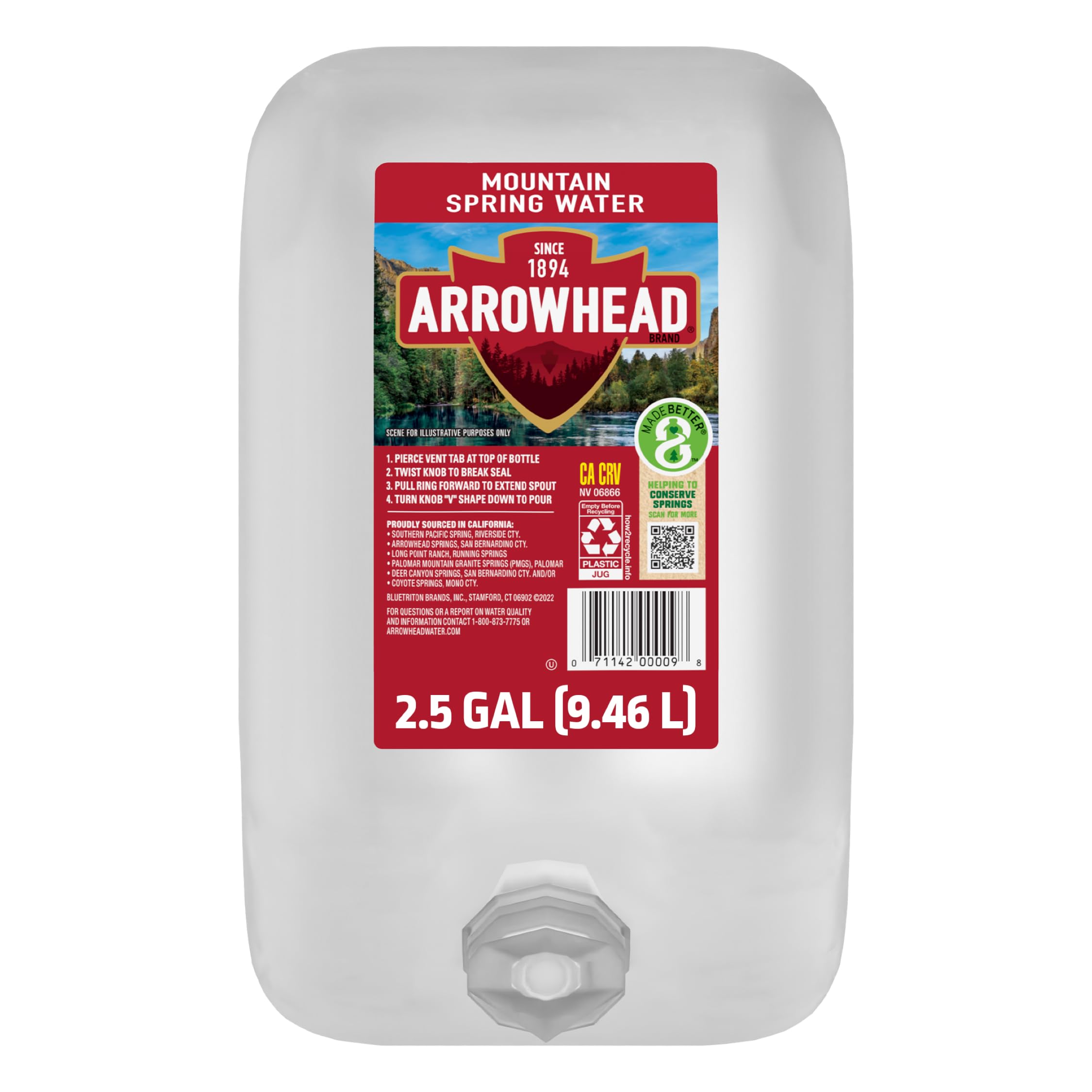 Arrowhead 2.5 Gal