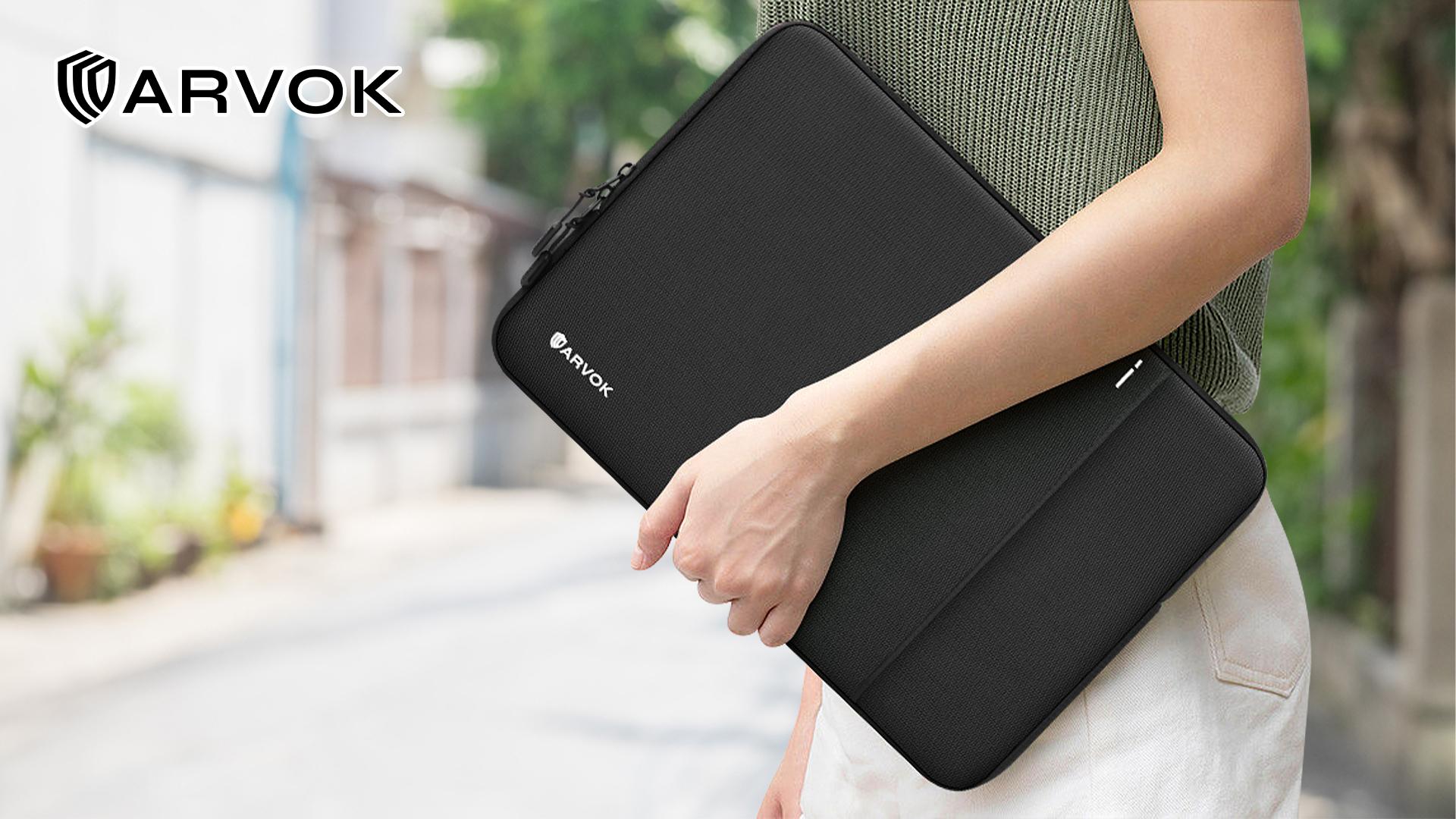 ARVOK 360° Protective Case for 16 Inch New MacBook Pro M3/M2/M1 Pro/Max, 15 Inch New MacBook Air M2 A2941 2023, 15 Inch Microsoft Laptop Surface 5/4/3, Inflatable Laptop Case, Light Sand Color ARVOK 360° Protective Case for 16 Inch New MacBook Pro M3/M2/M1 Pro/Max, 15 Inch New MacBook Air M2 A2941 2023, 15 Inch Microsoft Laptop Surface 5/4/3, Inflatable Laptop Case, Light Sand Color