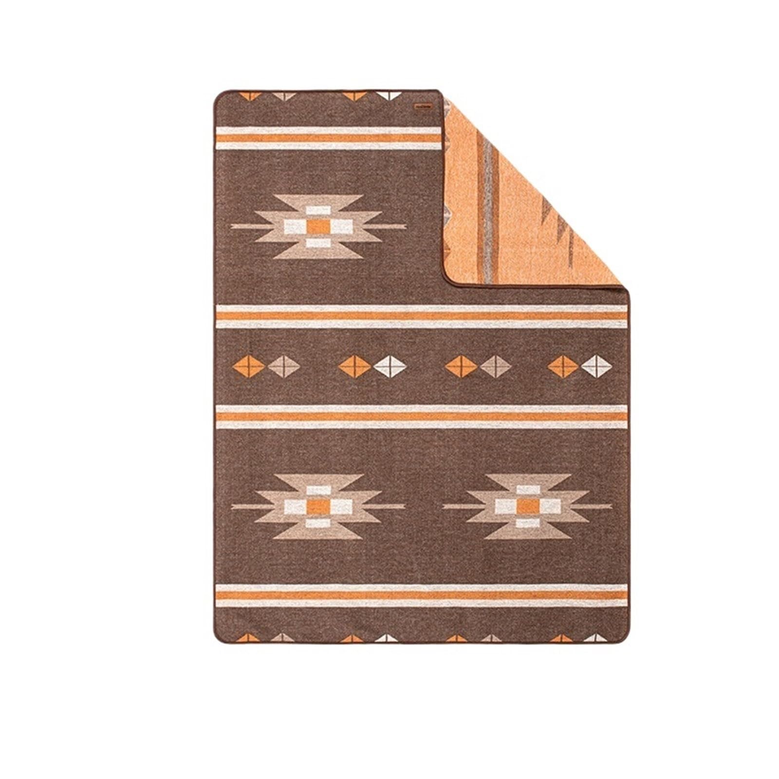 Manta de Picnic portátil, multifunción, Gruesa, cálida, Ancha y Suave, para Exteriores (café, Talla única)