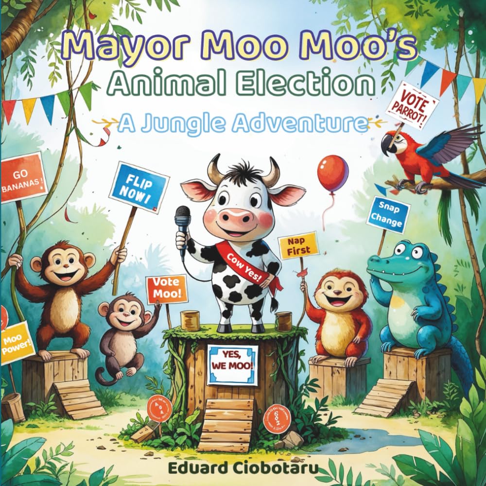 Mayor Moo Moo's Animal Election: A Jungle Adventure