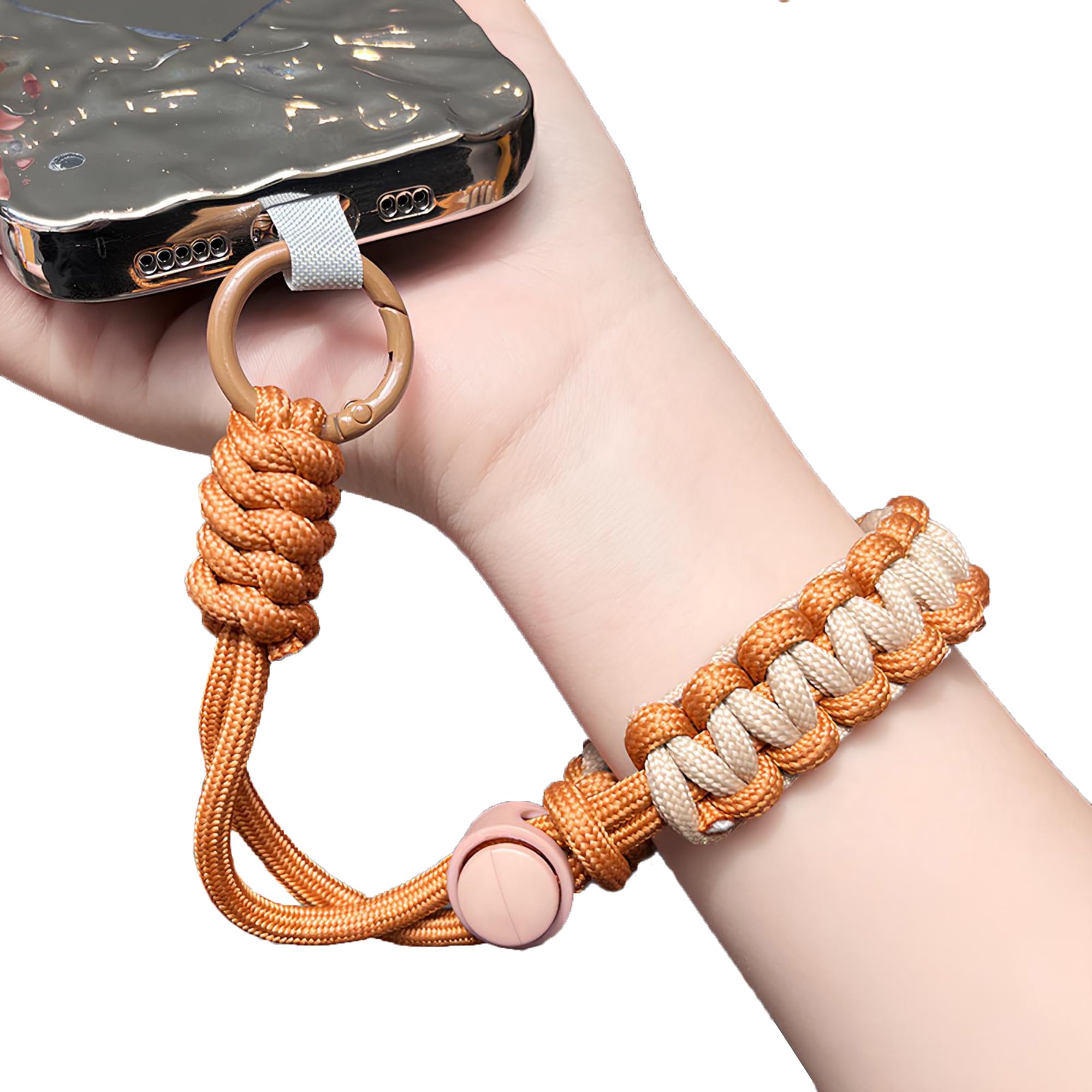 SURDOCA Adjustable Phone Lanyard, Camera Wrist Strap, Handmade Wrist Lanyard, Phone Wristlet, Anti Theft Cell Phone Strap-image-26