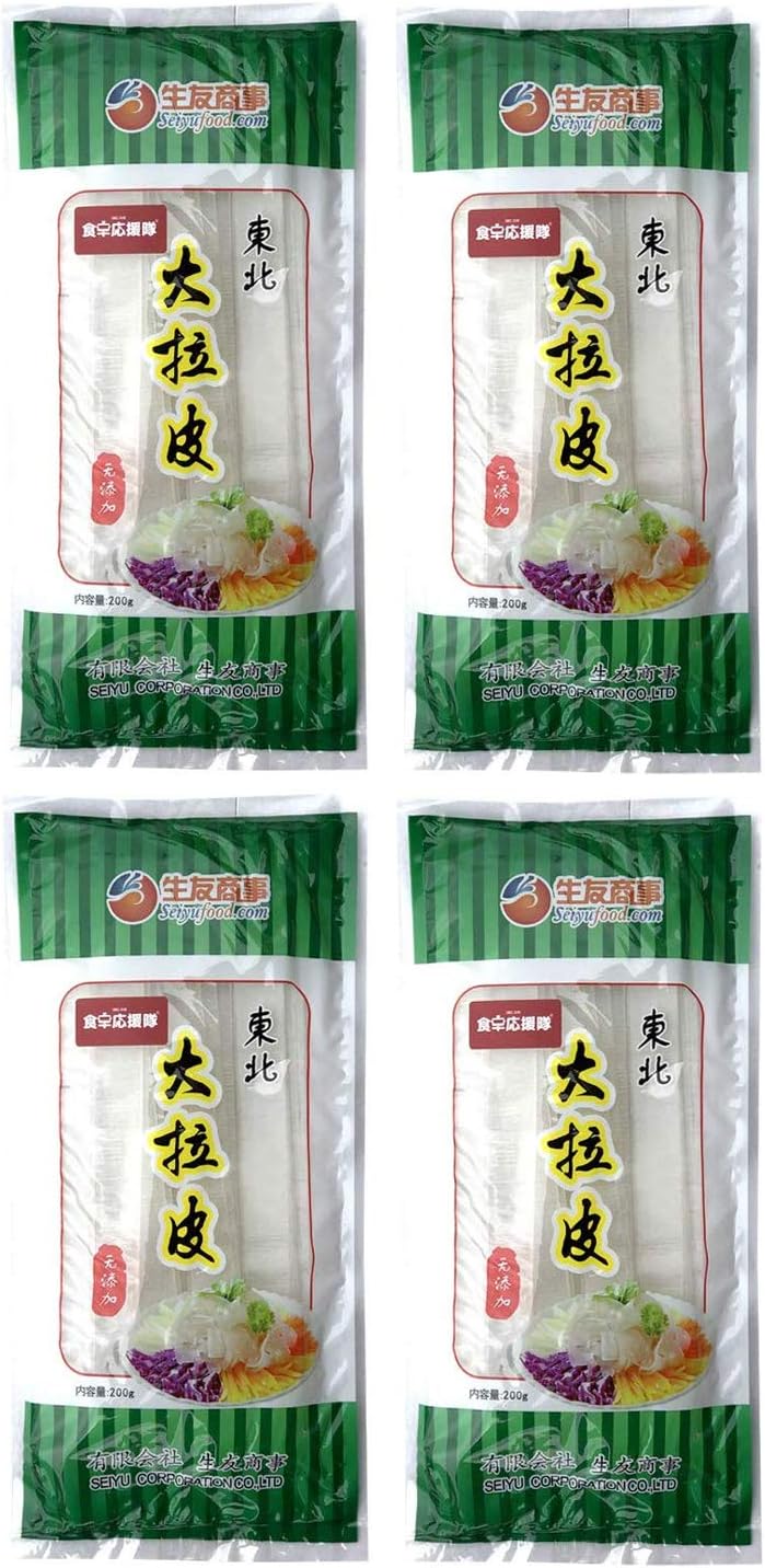 東北大拉皮【4点セット】 中国春雨 板状