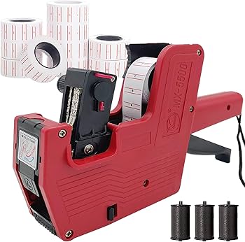 Amazon | ハンドラベラー 業務用 ラベル10巻 補充インク3つ プライス Amazon | ハンドラベラー 業務用 ラベル10巻 補充インク3つ プライス