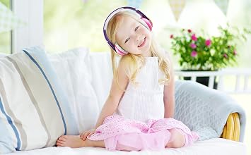 eKids Disney Encanto Bluetooth Headphones with EZ Link, Wireless Headphones with Microphone and Aux Cord, Kids Earphones for School, Home, or Travel
