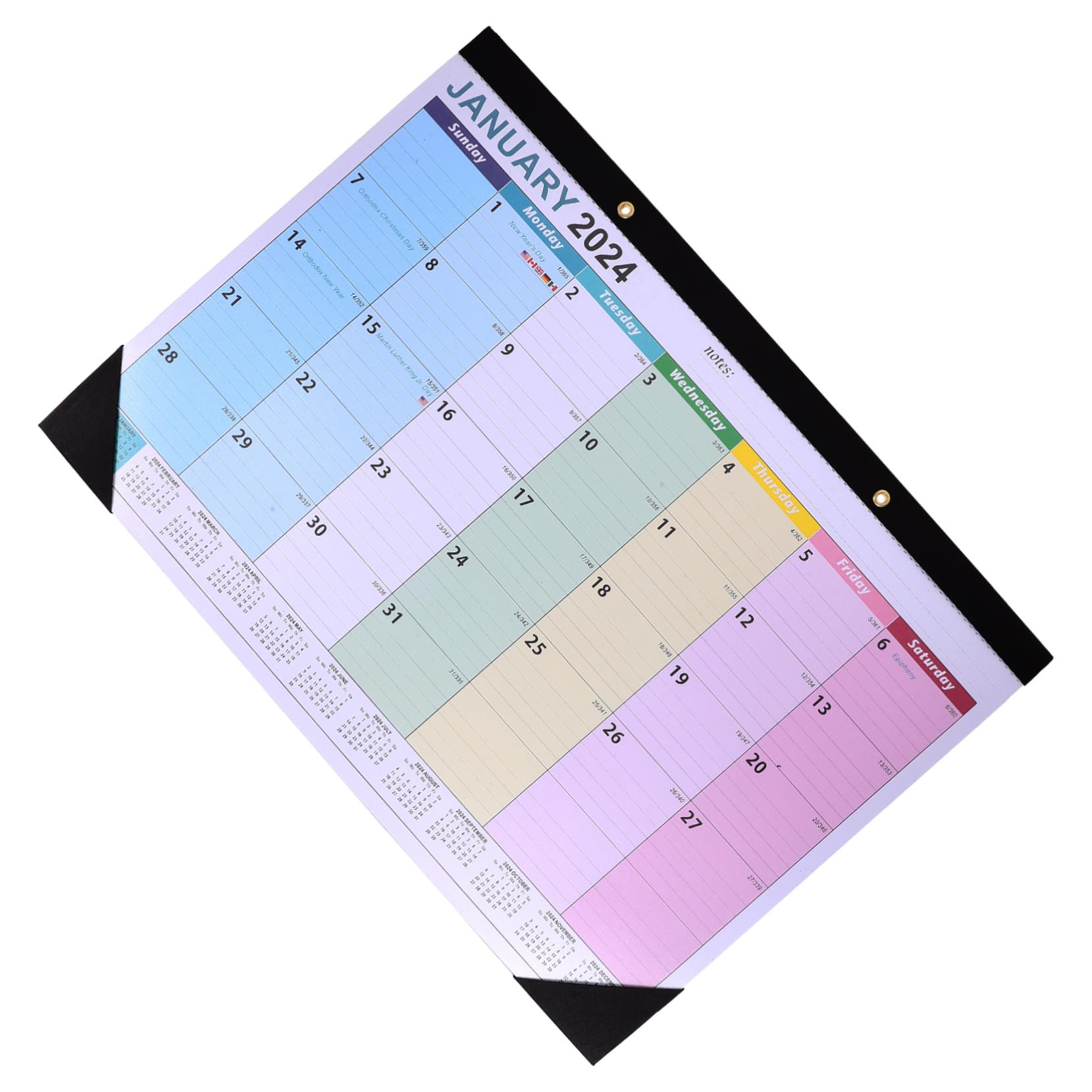 TEHAUX 3pezzi Calendario Da Muro Calendario Mensile Appeso Per Appuntamenti Design Elegante e Funzionale Ottimo Per Casa e Ufficio