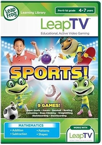 LeapFrog LeapTV Sports! Videojuego educativo activo .HN#GG_634T6344 G134548TY32442