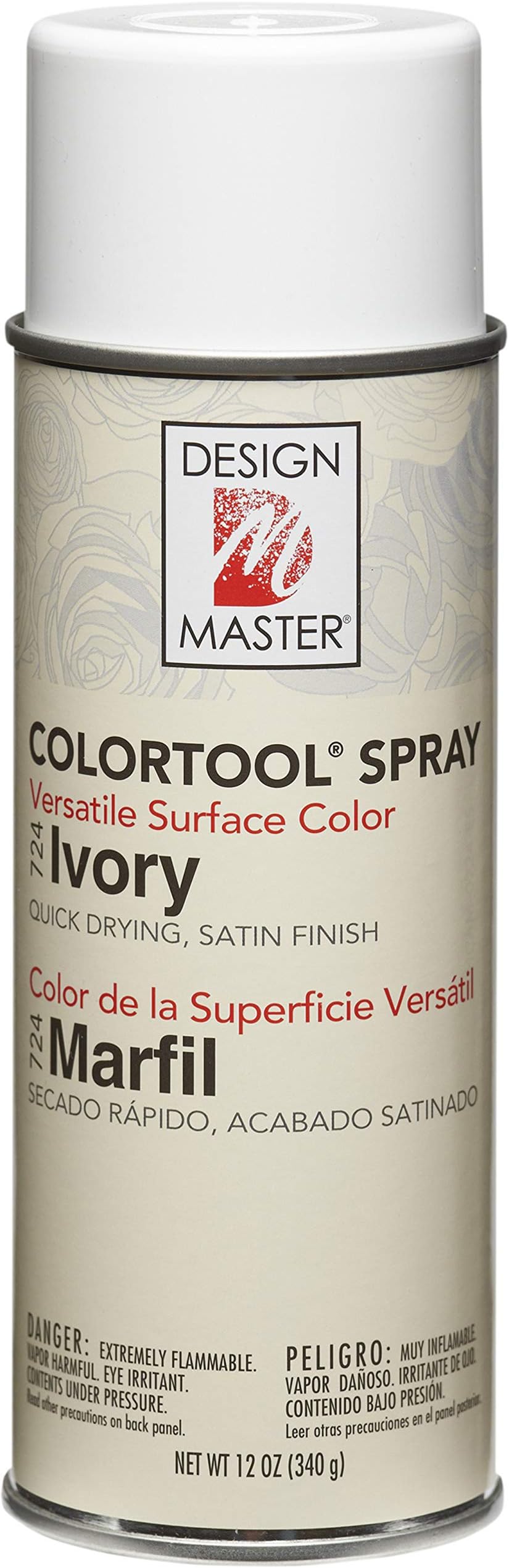 Design Master 724 Ivory Colortool Spray