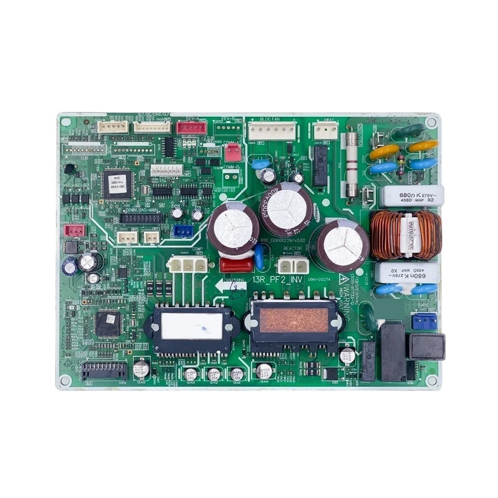 EEZII Air Conditioner Outdoor Unit Control Board，Compatible For Samsung，DB92-02866A Circuit PCB DB41-01227A Conditioning Parts