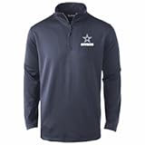 Men's Navy Dallas Cowboys All-Star Tech Quarter-Zip Top