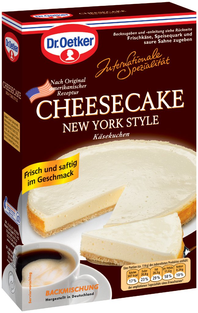 Dr. Oetker Cheesecake New York Style 420g Amazon.de Lebensmittel