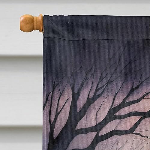 Miniatura 179 de Caroline's Treasures DAC2011GF - Bandera decorativa para jardín de Halloween con diseño de beagle para jardín, jardín, jardín, jardín, multicolor