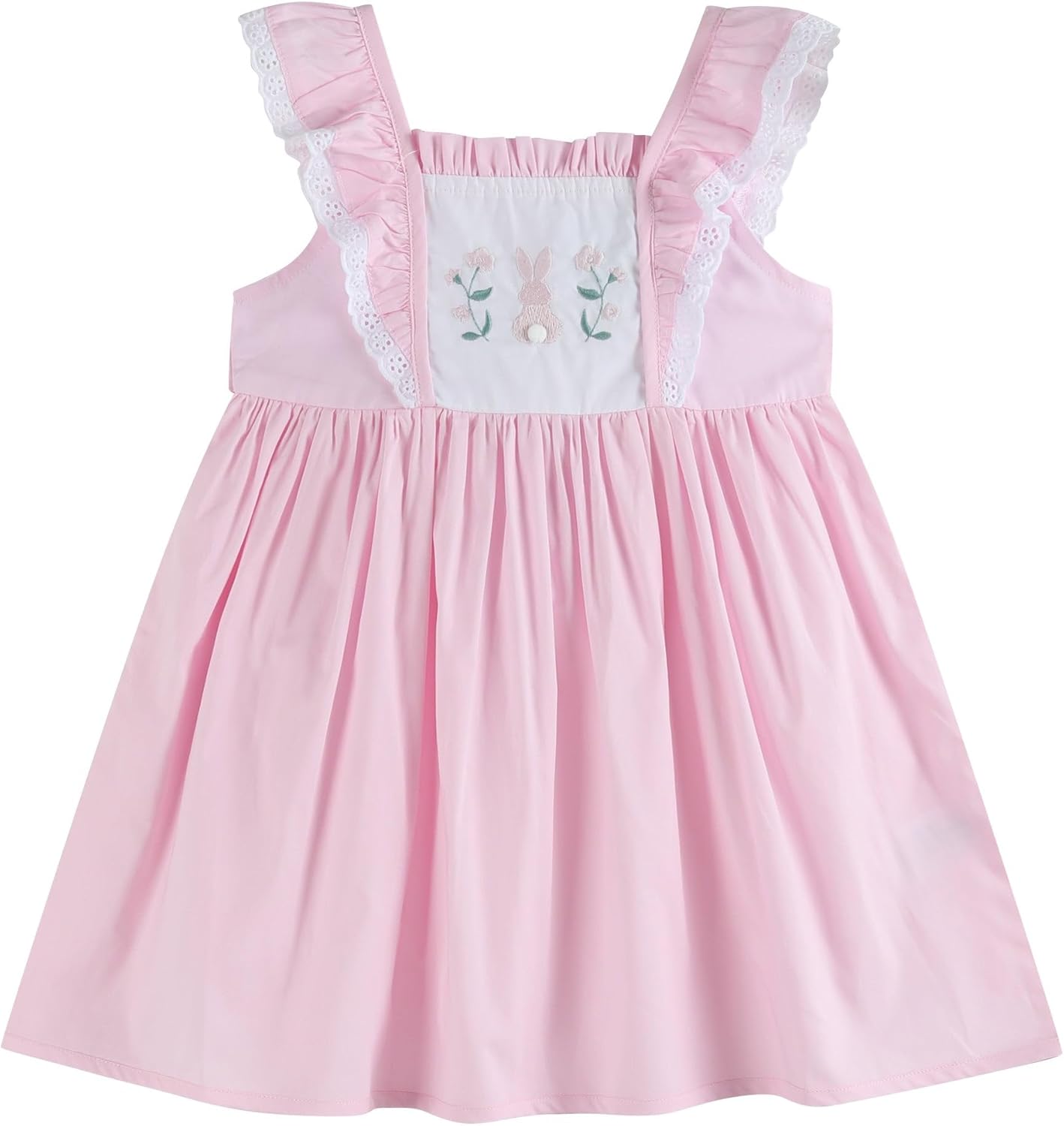 Lil cactus Baby and Girls Easter Bunny Dress