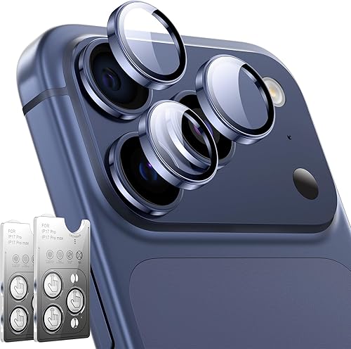 Miniatura 1 de LK Paquete de 2 protectores de pantalla para Google Pixel 10 Pro, paquete de 2 protectores de lente de cámara, vidrio templado para puertos de