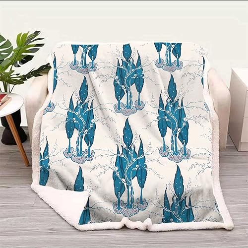 Miniatura 5 de Nature Decor Cobijas Calientes para Invierno Jade Verde Aguacate Verde Manta Decorativa para Exteriores para sofá, cama, sofá, silla, tamaño bebé 39