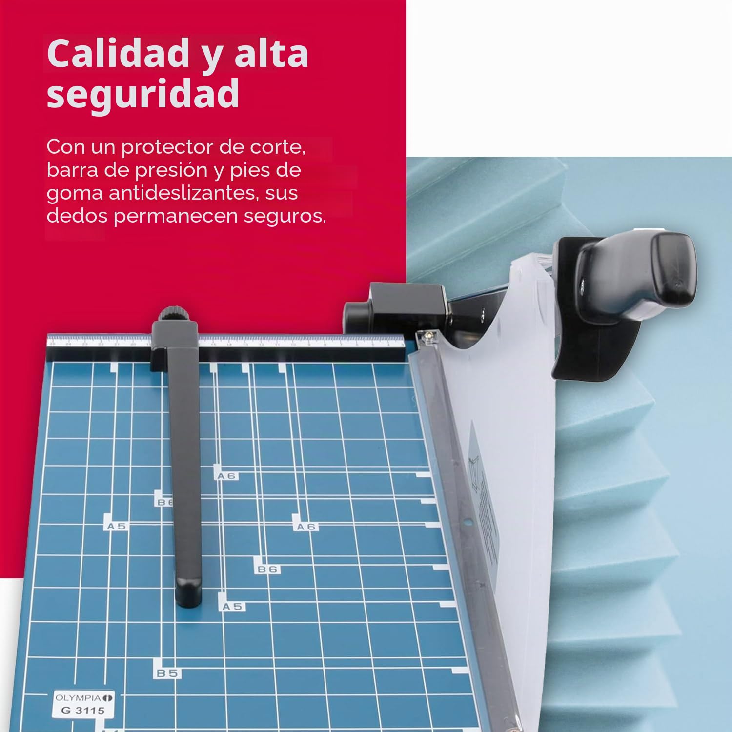 Olympia G 3115 DIN A 4 cortadora de papel