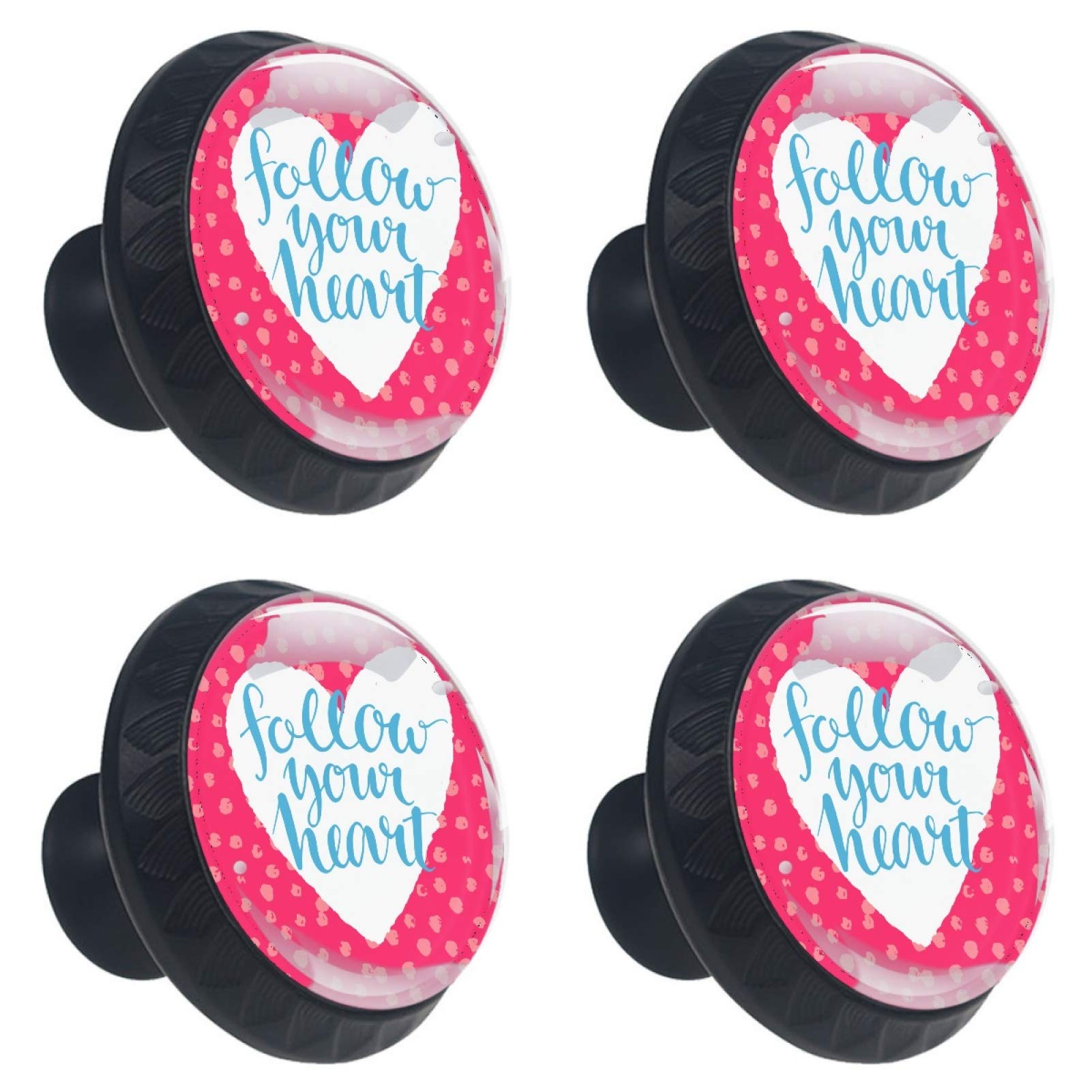 Boutons de meuble en verre pour remplacer des poignées usées de placard cuisine et tiroir