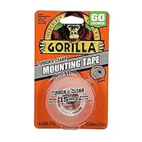 Algopix Similar Product 17 - GORILLA MOUNTG TAPE CLR6