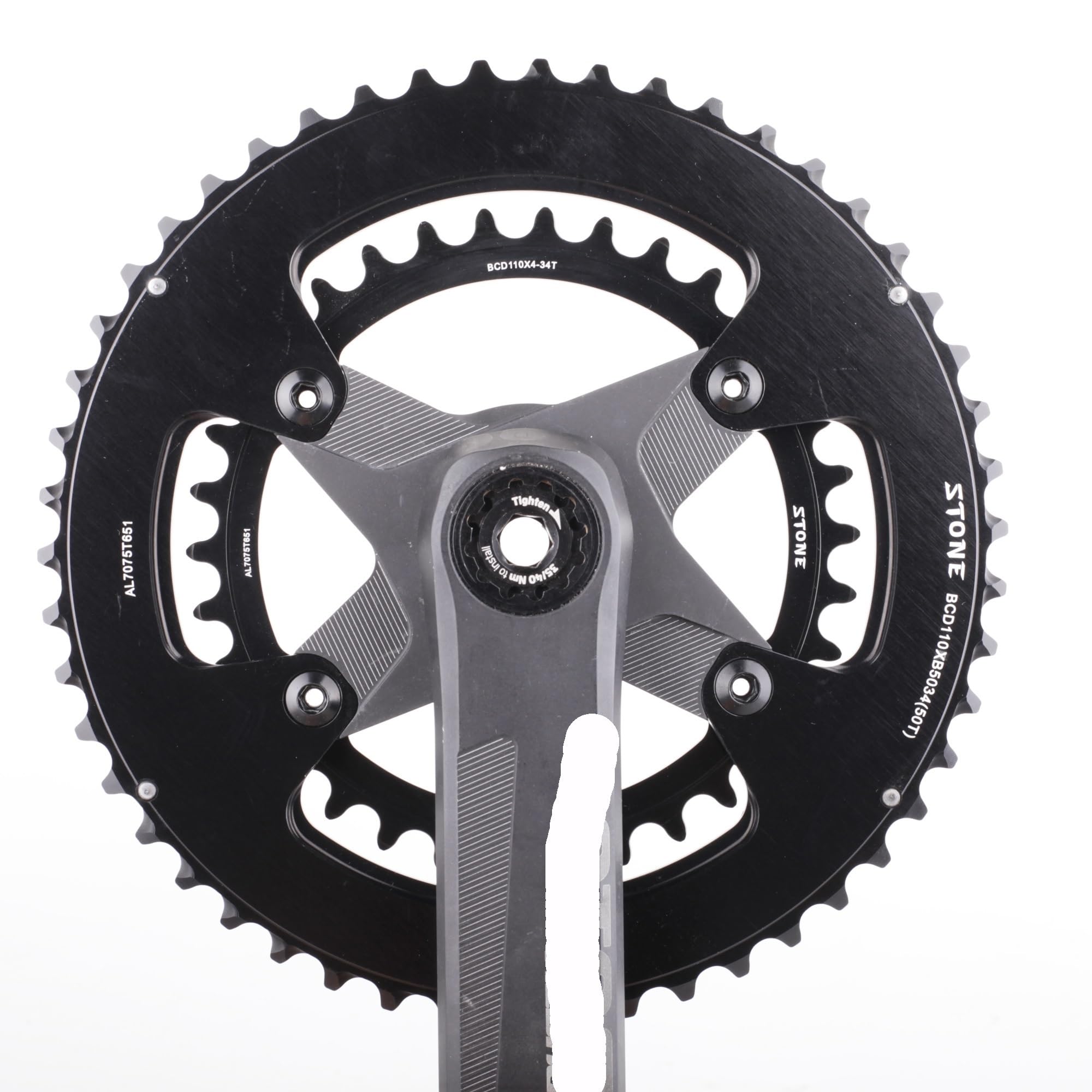 Platos para Bicicletas Plato Doble 110bcd for Rotor 4 Pernos Bicicleta de Carretera 52 36T 53 39T 54 40T 50 34T 46 32T 2X Unisex