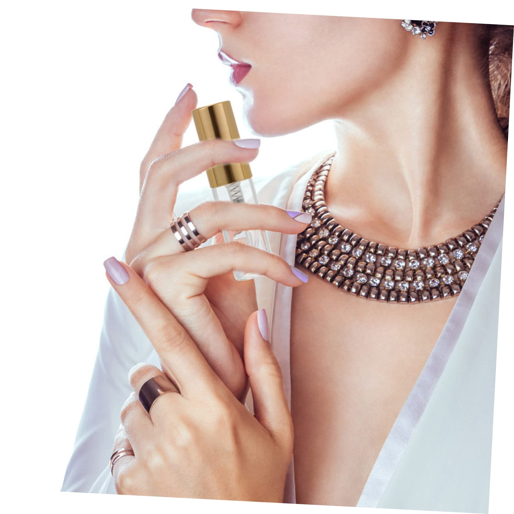 MAGICLULU 2 Set Di Flaconi Di Profumo in Da 3 Ml Contenitori Spray Da Viaggio Vuoti E Ricaricabili 20 Pezzi * 2