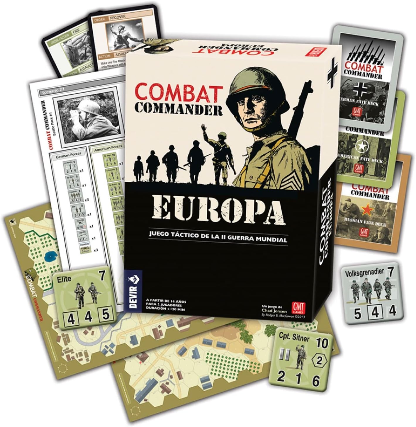 #Juegodemesa Combat Commander Europa por 49,28€ ¡¡9% de descuento!!